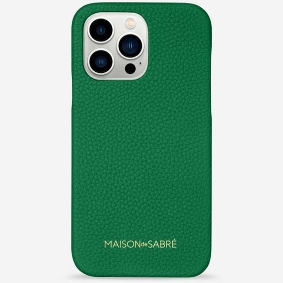 Maison de Sabré iPhone 13 Pro Leather Case - Picture 1 of 7